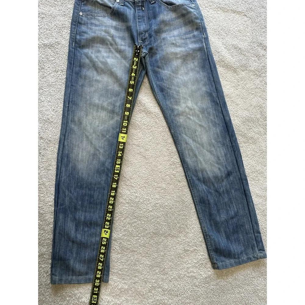 NWT PD&C PAPER DENIM CLOTH FADED BLUE 28X30 SLUB DENIM‎ SLIM STRAIGHT JEANS MENS